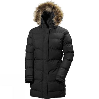 Helly Hansen Blume Puffy - Női Parka - Fekete (Magyarország KPQ690572)